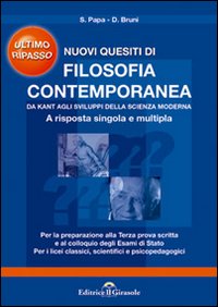 Nuovo questionario di filosofia contemporanea. Da Kant a oggi