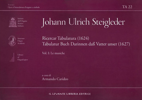 Ricercar tabulatura (1624)- Tabulatur Buch auf Vater Unser (1627)
