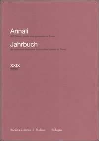 Annali dell'Istituto storico italo-germanico in Trento (2003)