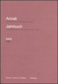 Annali dell'Istituto storico italo-germanico in Trento (2005)