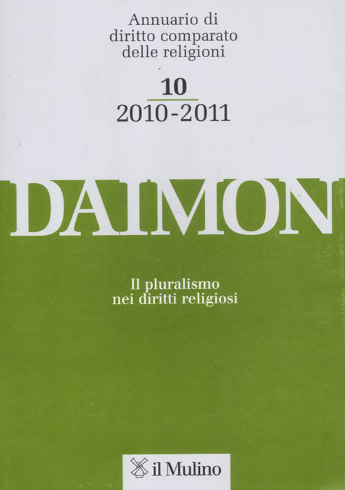 Daimon. Annuario di diritto comparato delle religioni