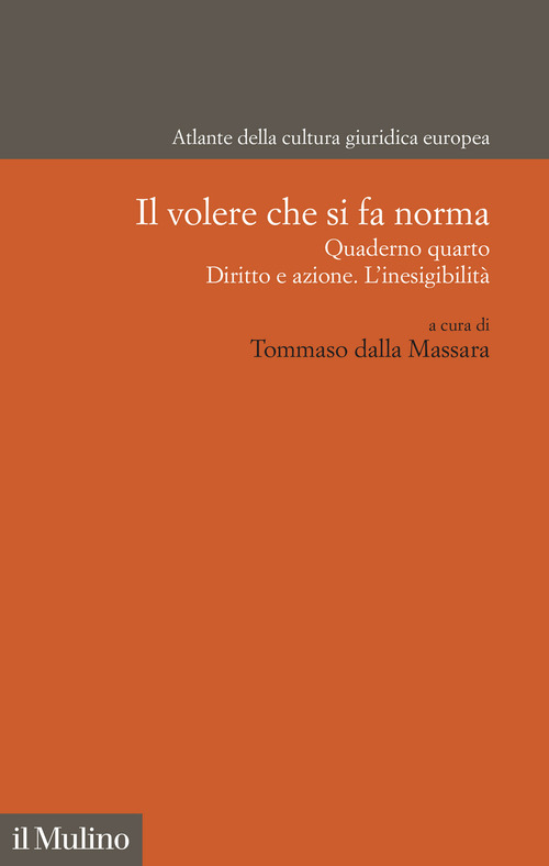 Il volere che si fa norma. Quaderno quarto. Diritto e azione. L'inesigibilit&agrave;