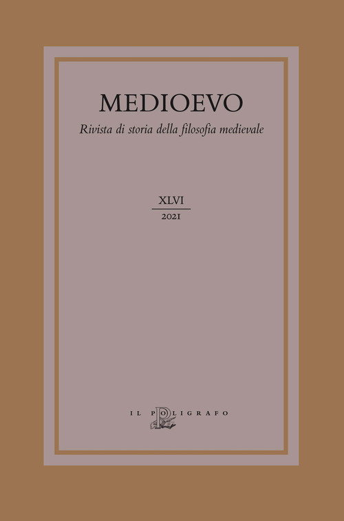 Medioevo. Rivista di storia della filosofia medievale