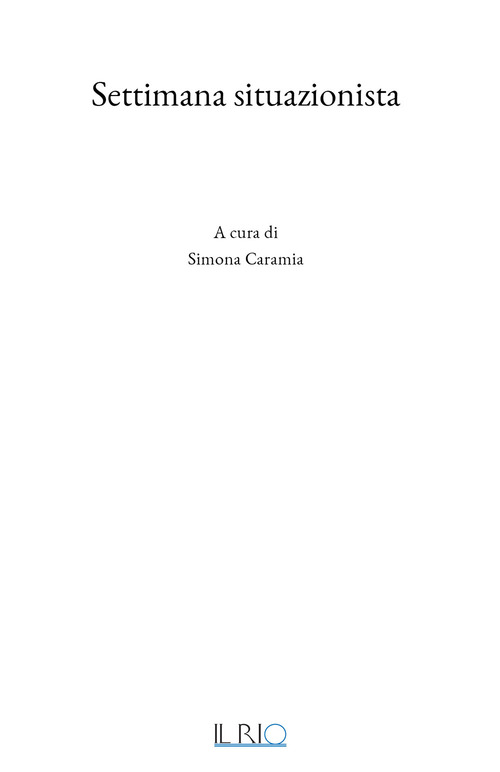 Settimana situazionista