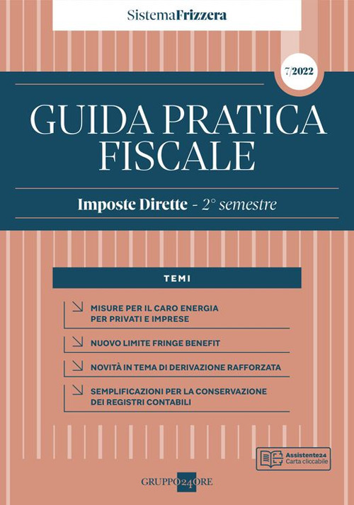 Guida pratica fiscale. Imposte dirette 2022