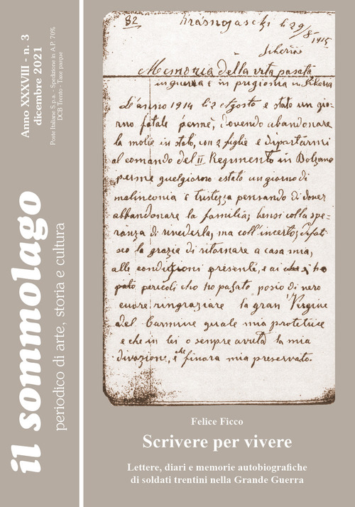 Il sommolago. Periodico di storia, arte e cultura
