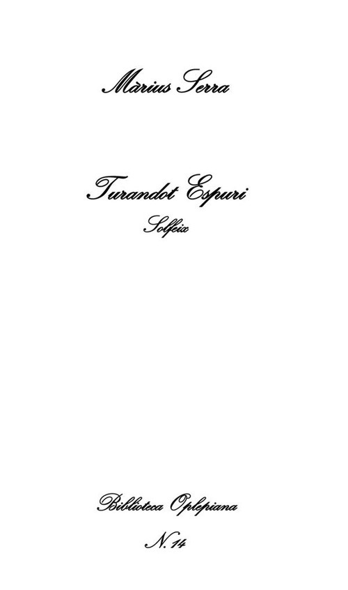 Turandot Espuri. Solfeix