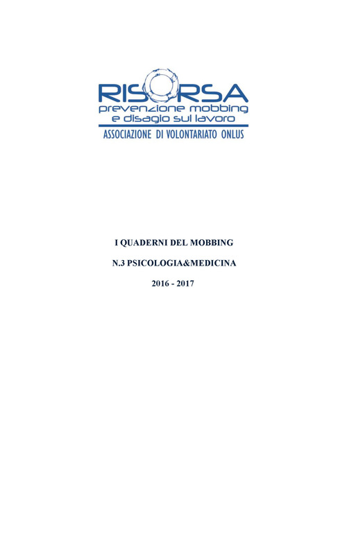 I quaderni del mobbing