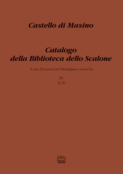 Castello di Masino. Catalogo della Biblioteca dello Scalone