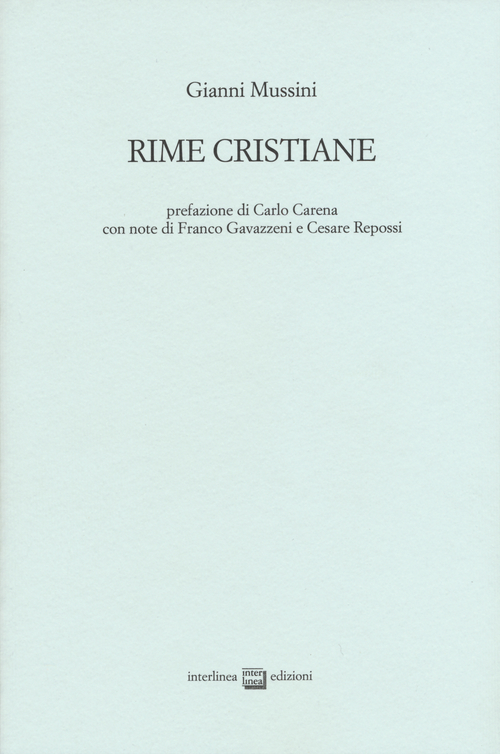Rime cristiane