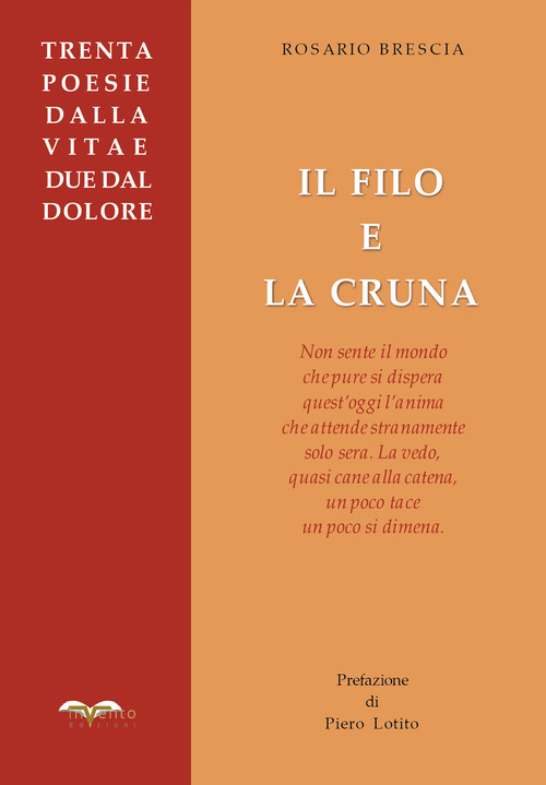 Il filo e la cruna. Trenta poesie dalla vita e due dal dolore