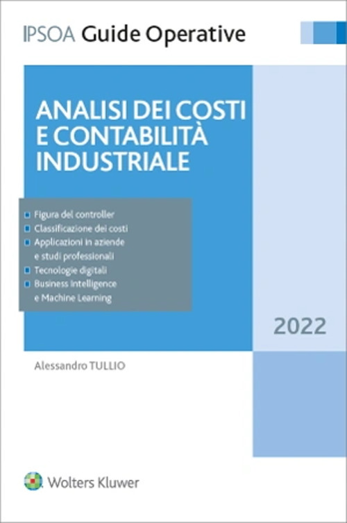 Analisi dei conti e contabilit&agrave; industriale