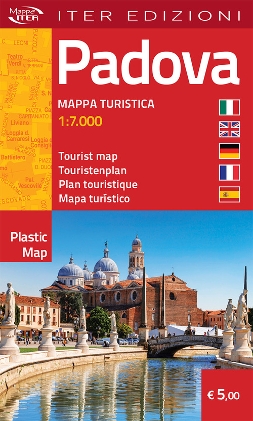 Padova. Mappa turistica 1:7.000