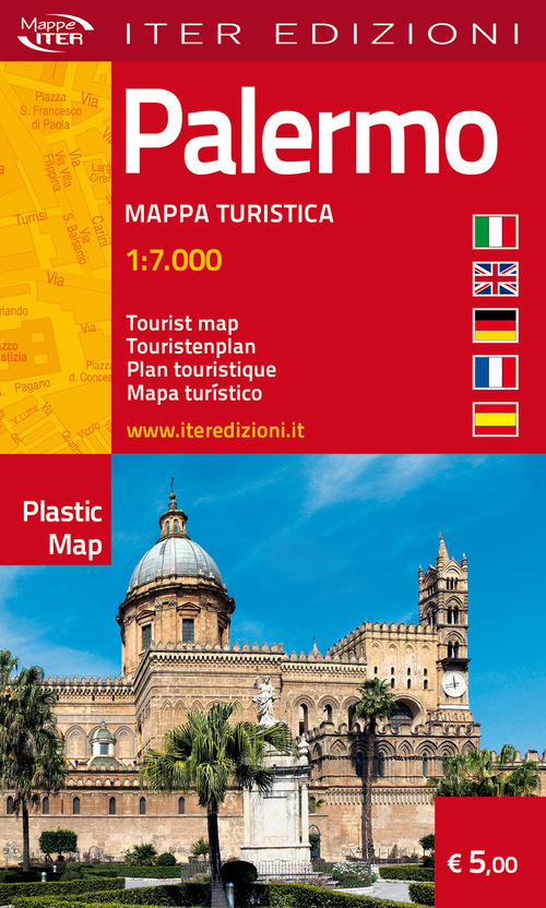 Palermo. Mappa turistica 1:7.000