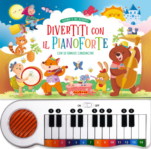 Divertiti con il pianoforte con 10 famose canzoncine