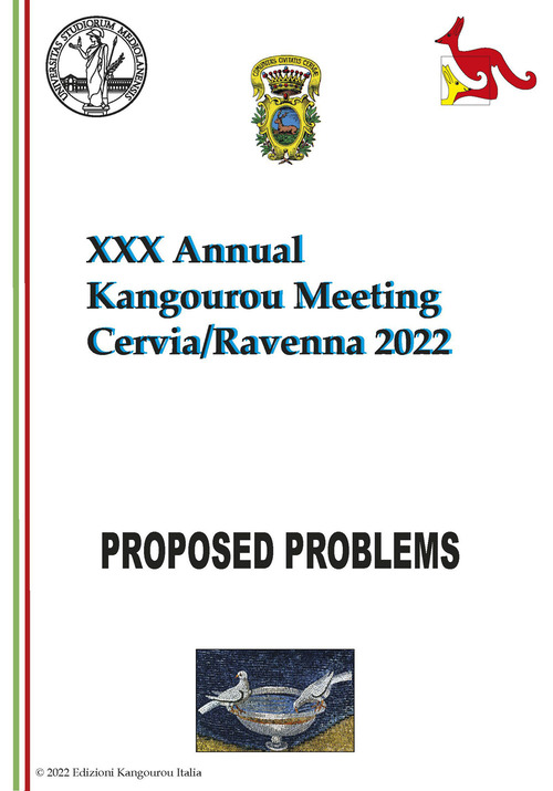 XXX Annual Kangourou Meeting. Proposed problem