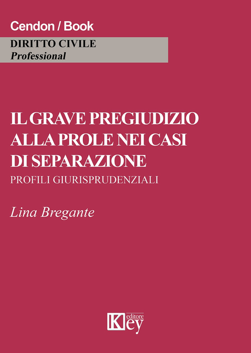 Il grave pregiudizio alla prole nei casi di separazione. Profili giurisprudenziali