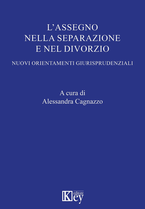 L'assegno nella separazione e nel divorzio