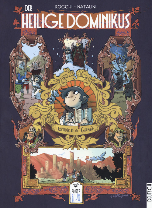 San Domenico. Domenico di Guzm&aacute;n. Ediz. tedesca