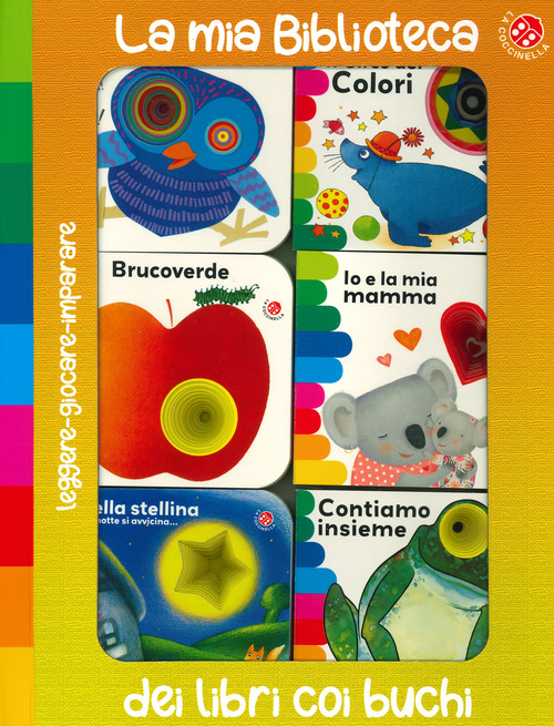 La mia biblioteca dei libri coi buchi