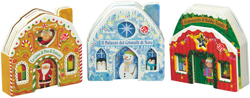 Le mie casette di Natale: La Casa di Pan di Zenzero-Il Laboratorio di Babbo Natale-Il Palazzo dei Cristalli di Neve