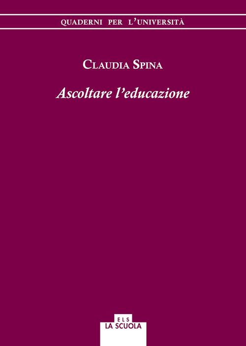 Ascoltare l'educazione