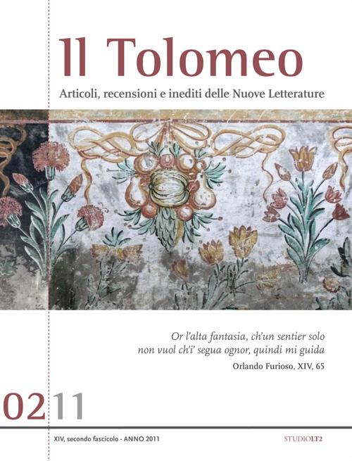 Il Tolomeo. Articoli, recensioni e inediti delle nuove letterature (2011). Ediz. italiana e inglese