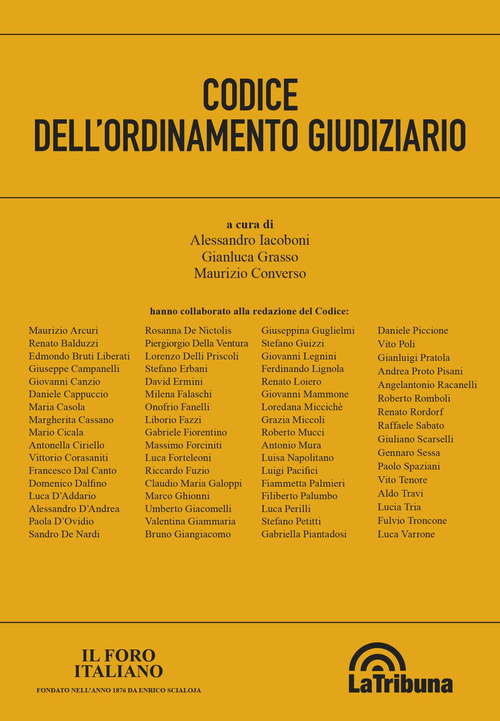 Codice dell'ordinamento giudiziario