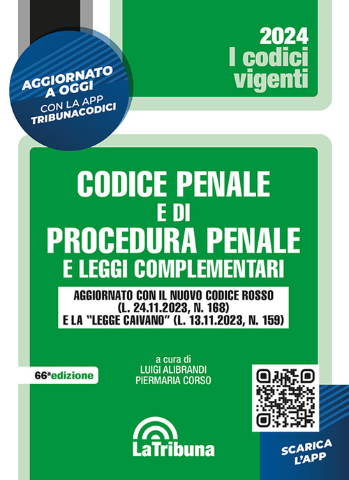 Codice penale e di procedura penale e leggi complementari