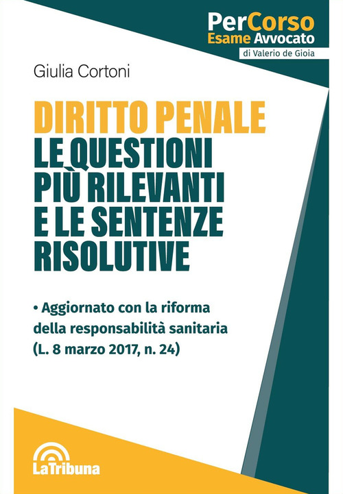 Diritto penale. Le questioni pi&ugrave; rilevanti e le sentenze risolutive