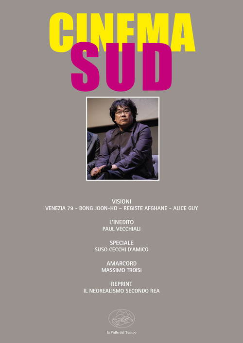 Cinema sud. Supplemento alla rivista «Quaderni di Cinema Sud» anno VIII