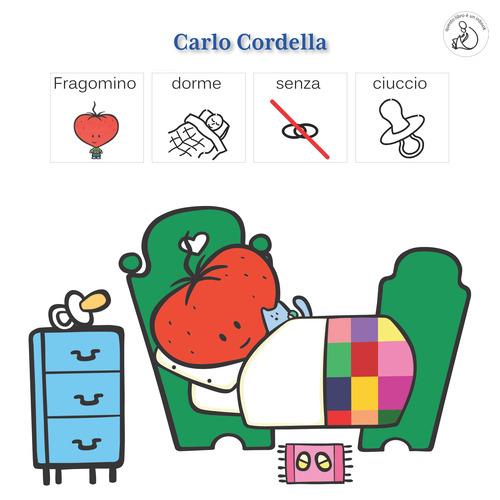 Fragomino dorme senza ciuccio. InBook