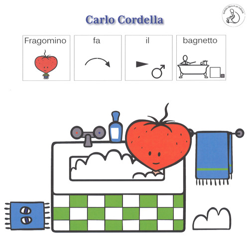 Fragomino fa il bagnetto. InBook
