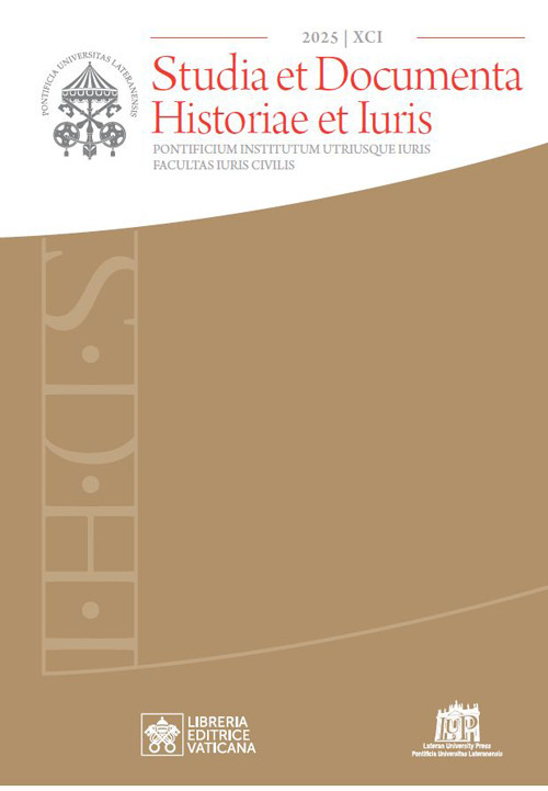 Studia et documenta historiae et iuris