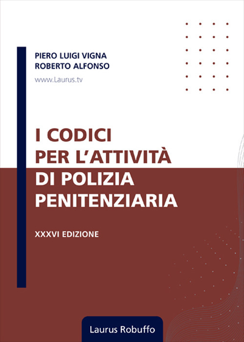 I codici per l'attività di polizia penitenziaria