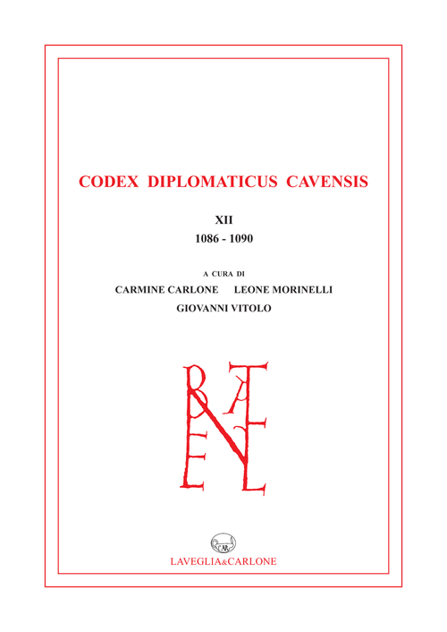 Codex Diplomaticus Cavensis (1086-1090)