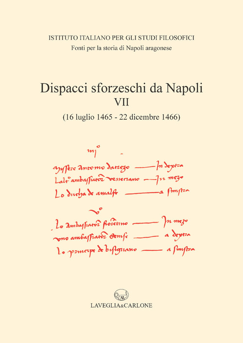 Dispacci sforzeschi da Napoli