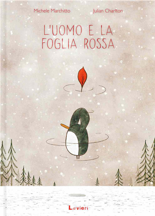 L'uomo e la foglia rossa