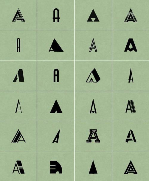 Alfabeti modernisti italiani