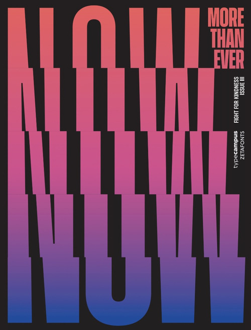 Fight for kindness. Typographic posters on kindness from around the world