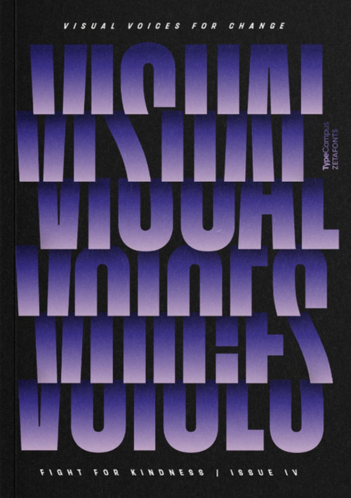 Visual voices for change. Global typographic posters to fight for kindness