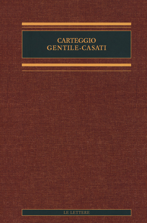 Carteggio Gentile-Casati