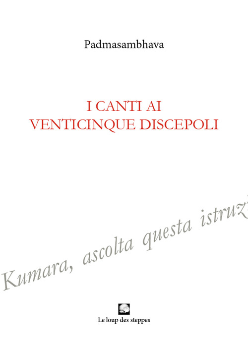 I canti ai venticinque discepoli
