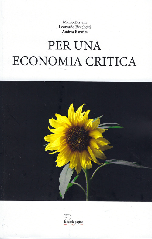 Per una economia critica