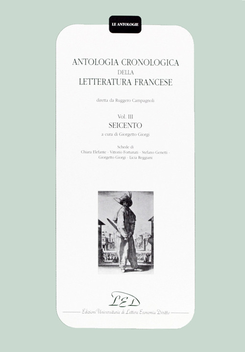 Antologia cronologica della letteratura francese