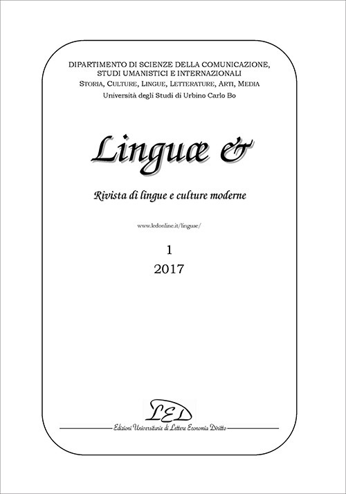 Linguae &. Rivista di lingue e culture moderne. Ediz. italiana, inglese e francese