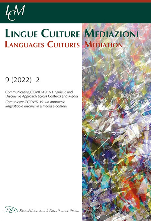 Lingue culture mediazioni (LCM Journal). Ediz. italiana e inglese