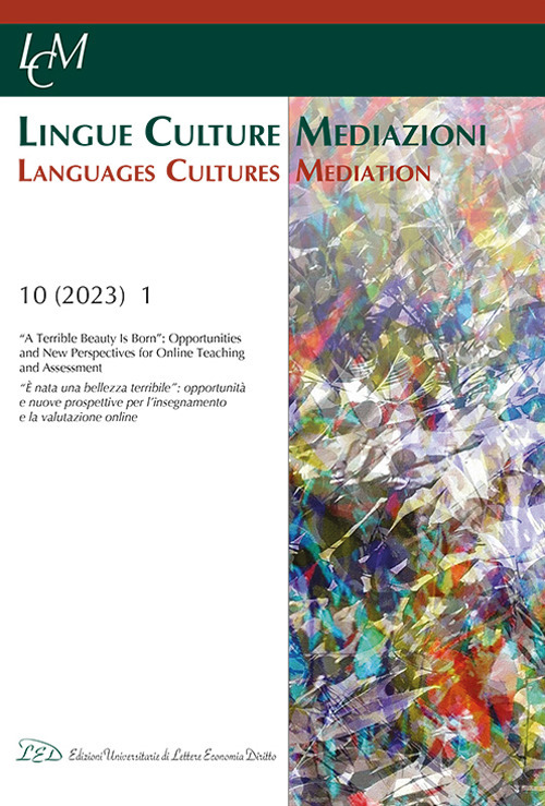Lingue culture mediazioni (LCM Journal). Ediz. italiana-inglese