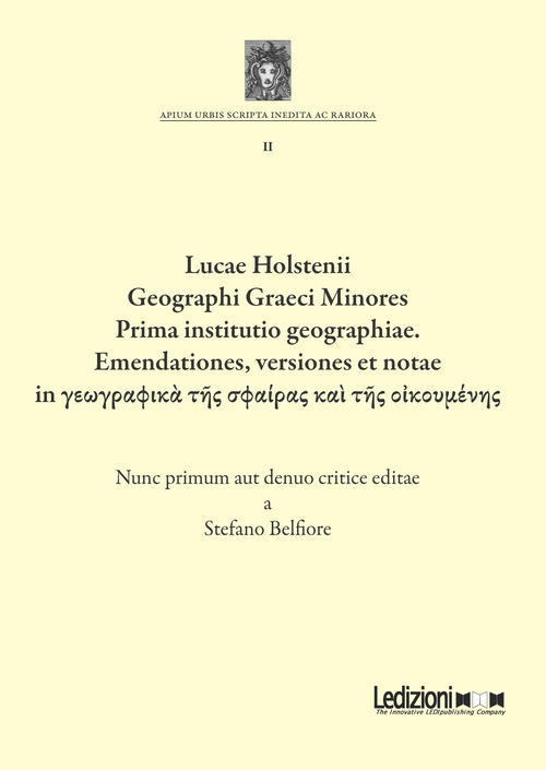 Lucae Holstenii Geographi Graeci Minores Prima institutio geographiae. Emendationes, versiones et notae in ?????a???? ??? ??a??a? ?a? ??? o??o??????