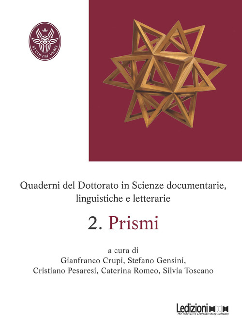 Quaderni del dottorato in scienze documentarie, linguistiche e letterarie
